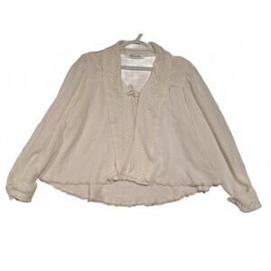 Vintage Christian Dior Neiman Marcus Women’s Off White Cardigan Sweater Sz Small